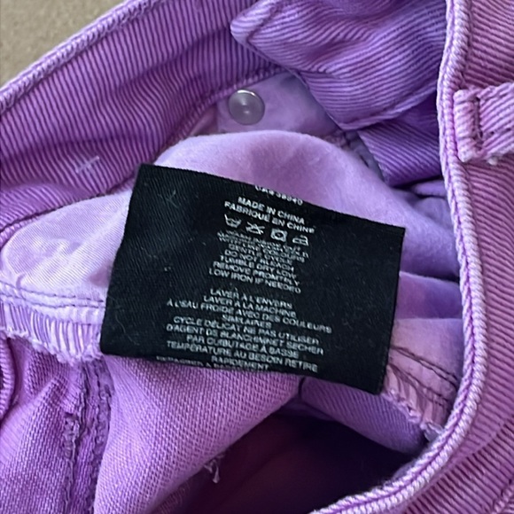 AFRM ODEN Purple Distressed Jeans - 26 - Picture 12 of 12